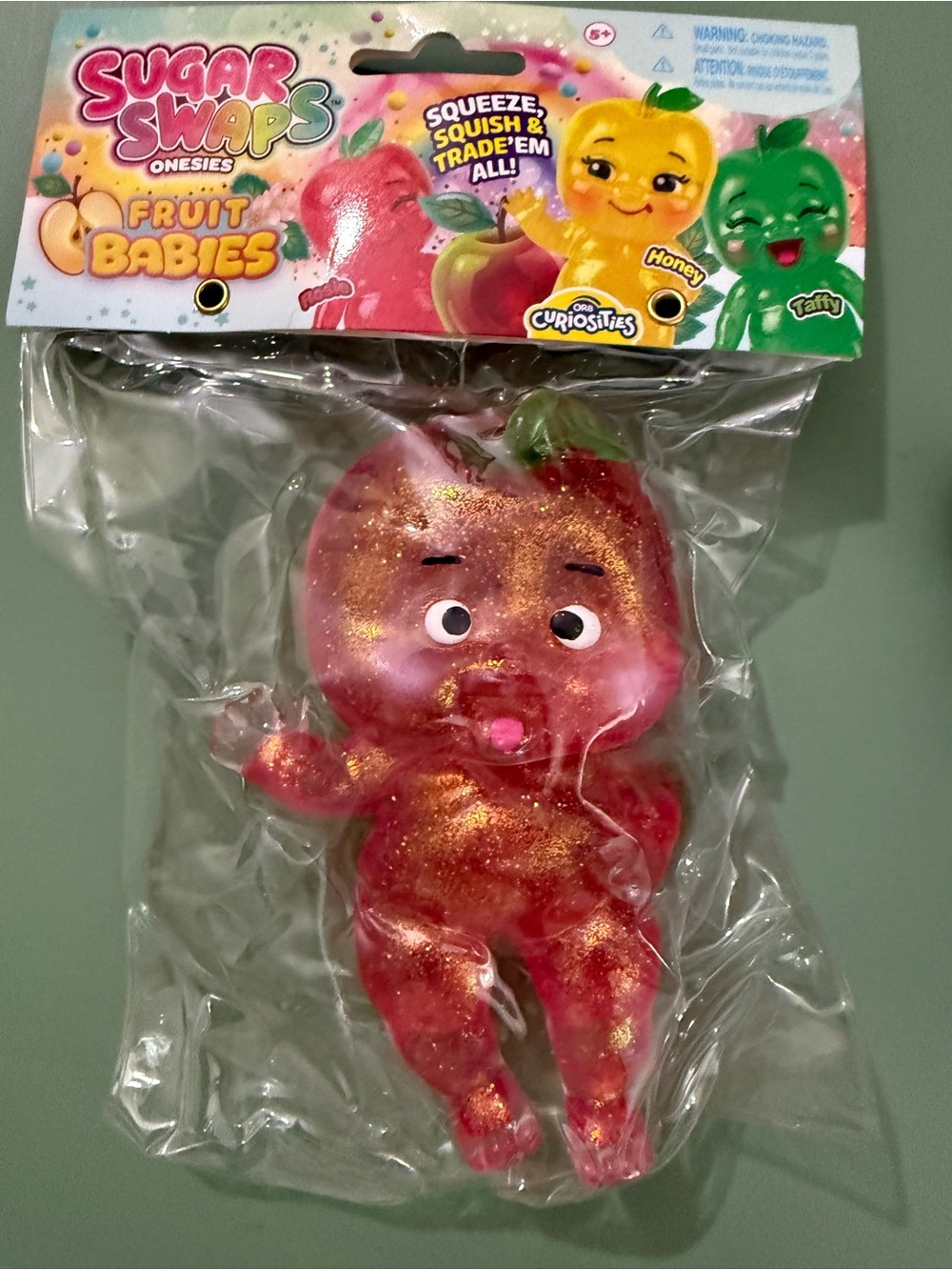 Sugar Swaps Fruit Babies Sparkle Red Collectible Toy - Kids Learning Play